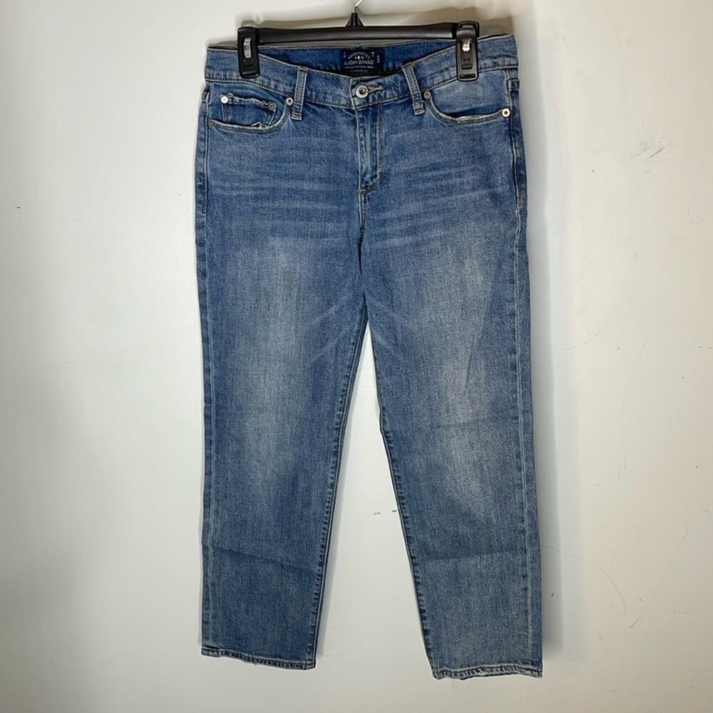 Lucky Brand Blue Denim Cropped Jeans